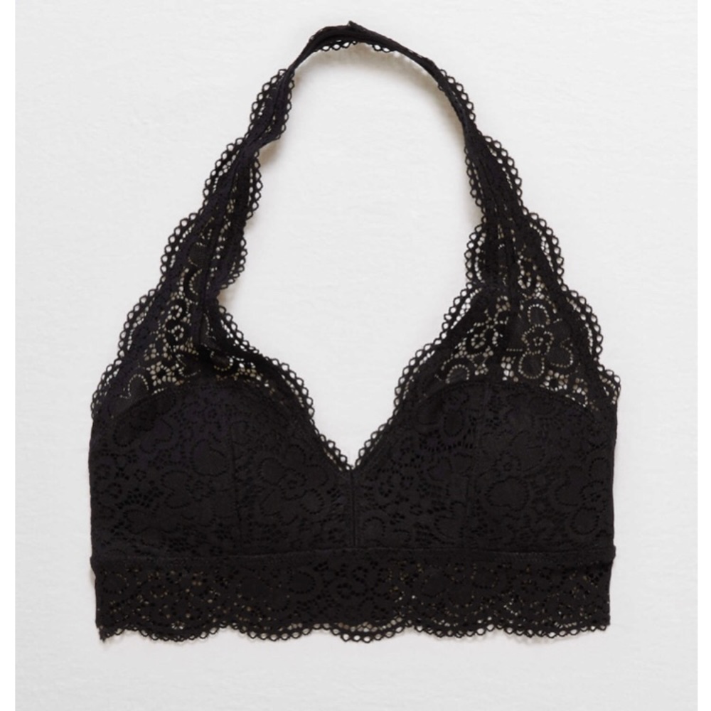 Aerie black lace bralette